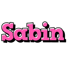 Sabin girlish logo