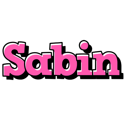 Sabin girlish logo