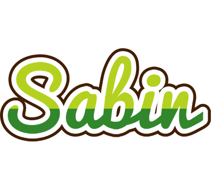 Sabin golfing logo