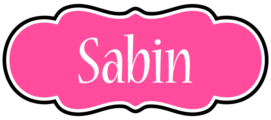 Sabin invitation logo
