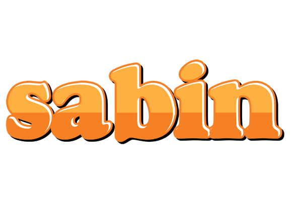 Sabin orange logo