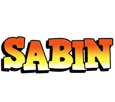 Sabin sunset logo
