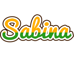 Sabina banana logo