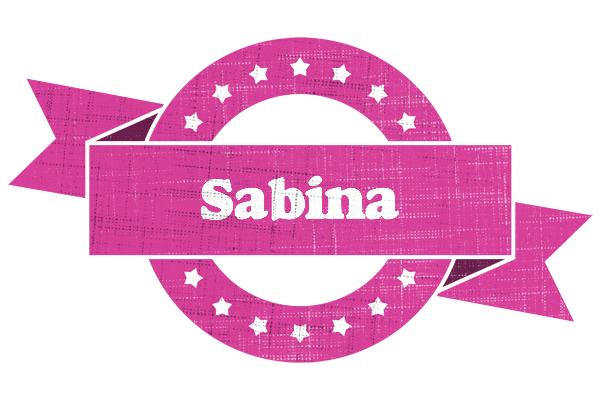 Sabina beauty logo