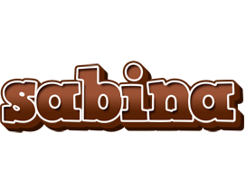 Sabina brownie logo