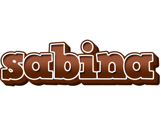 Sabina brownie logo