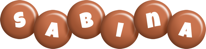 Sabina candy-brown logo