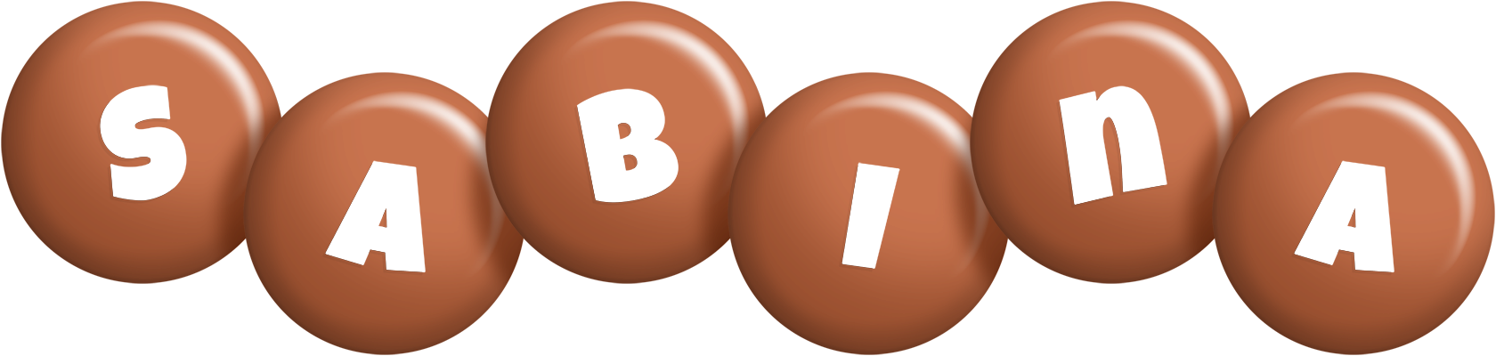 Sabina candy-brown logo