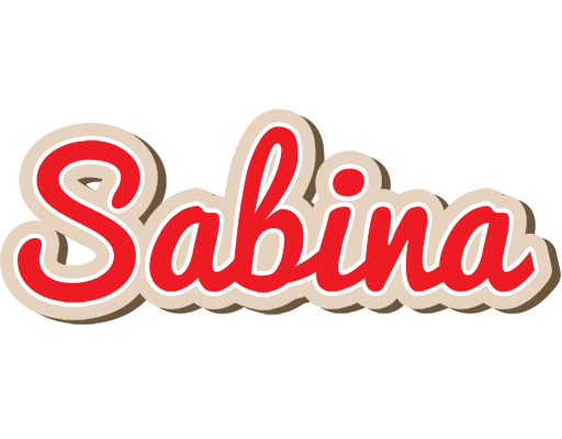 Sabina chocolate logo