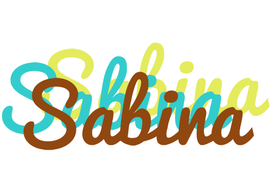 Sabina cupcake logo