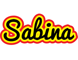 Sabina flaming logo