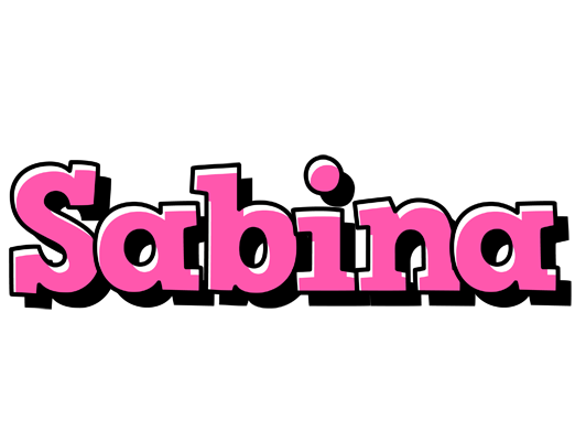 Sabina girlish logo