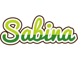 Sabina golfing logo