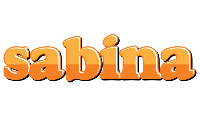 Sabina orange logo