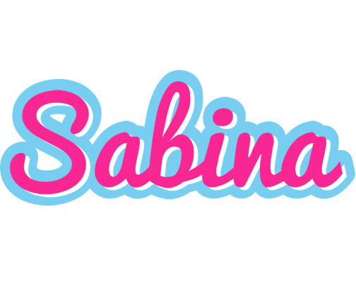 Sabina popstar logo