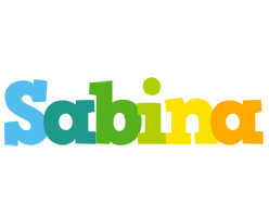 Sabina rainbows logo