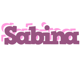 Sabina relaxing logo
