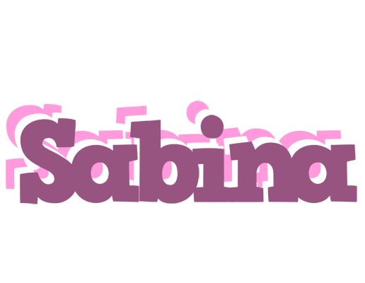 Sabina relaxing logo