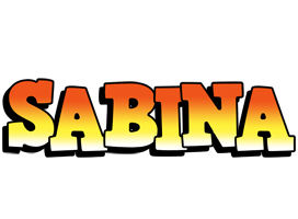 Sabina sunset logo
