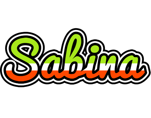 Sabina superfun logo