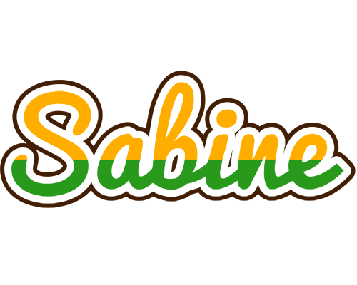 Sabine banana logo