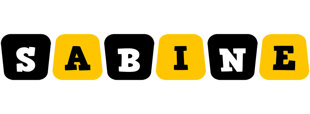 Sabine boots logo