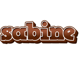 Sabine brownie logo