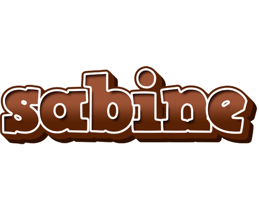Sabine brownie logo