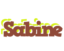 Sabine caffeebar logo