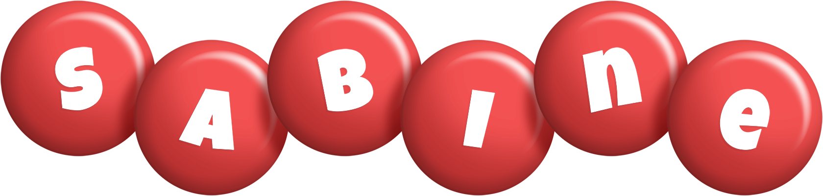 Sabine candy-red logo