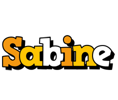 Sabine cartoon logo