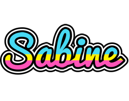 Sabine circus logo