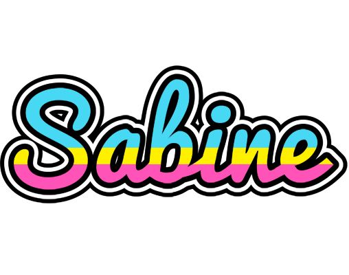 Sabine circus logo