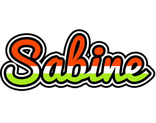 Sabine exotic logo