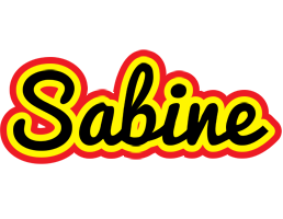 Sabine flaming logo