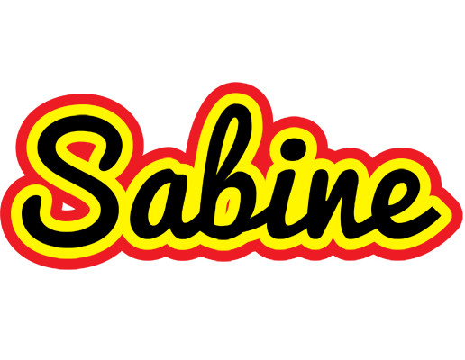 Sabine flaming logo