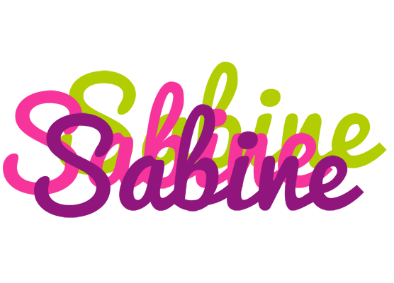Sabine flowers logo