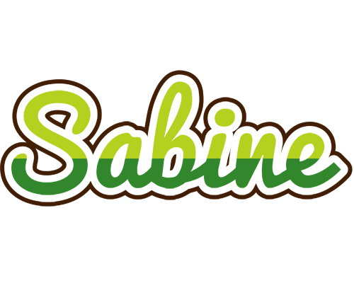 Sabine golfing logo
