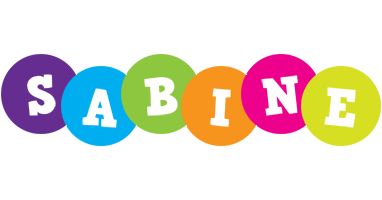 Sabine happy logo