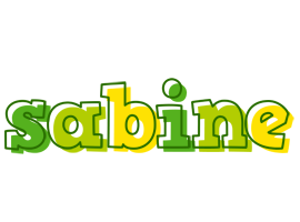 Sabine juice logo