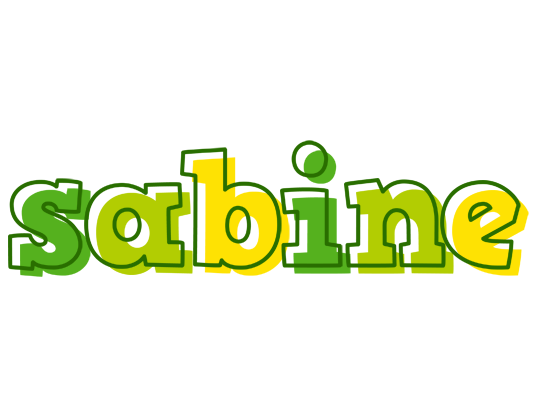 Sabine juice logo