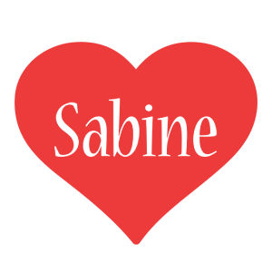 Sabine love logo