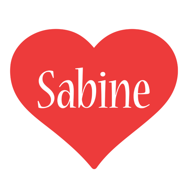 Sabine love logo