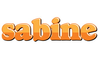 Sabine orange logo