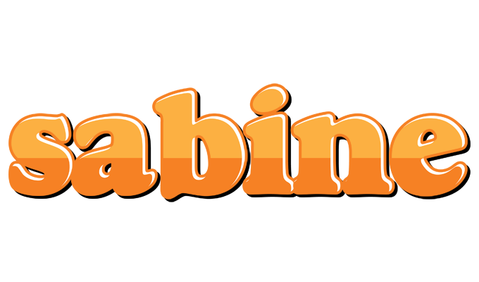 Sabine orange logo