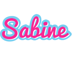 Sabine popstar logo