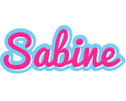 Sabine popstar logo