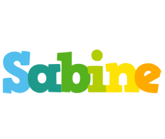 Sabine rainbows logo