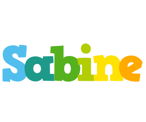 Sabine rainbows logo