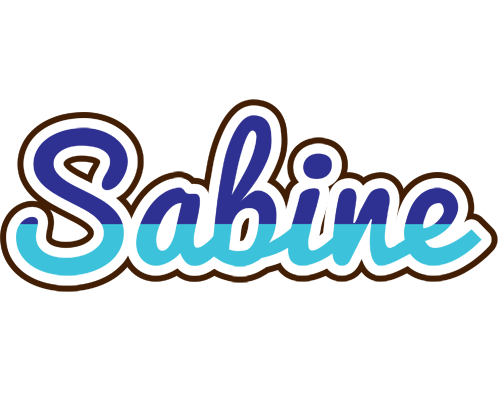 Sabine raining logo